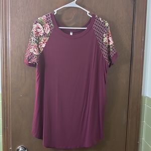 Cool Melon Raglan Tee